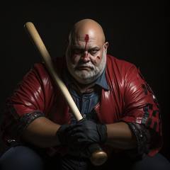 Männliche Harley Quinn