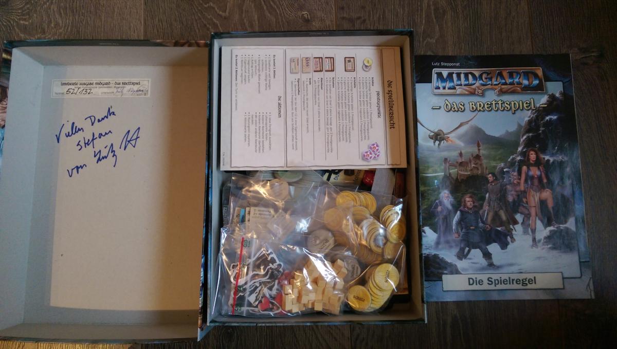 Biete: Midgard Brettspiel - "Limitierte Ausgabe"